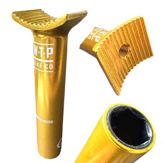 Wethepeople WTH 135 mm GOLD  Pivotal Socket BMX Sattelstütze  D= 25,5