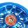 Core Hex Hollow Stunt-Scooter Rolle 110mm Navy Blau