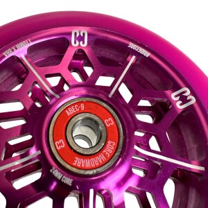 Core Hex Hollow Stunt-Scooter Rolle 110mm Purple