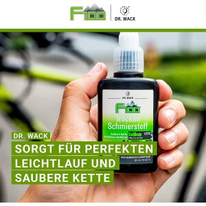 Dr.Wack F100 Fahrrad MTB Ebike Road Trocken Schmierstoff Pflege 50ml