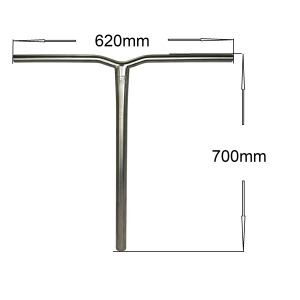 Fanitc26 Keto Titan Stunt-Scooter SCS Bar 35 70cm Raw