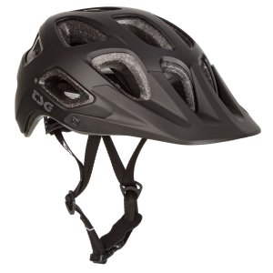 TSG Fahrrad MTB Trail Seek Solid Color Helm, schwarz matt...