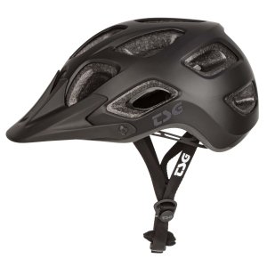 TSG Fahrrad MTB Trail Seek Solid Color Helm, schwarz matt...