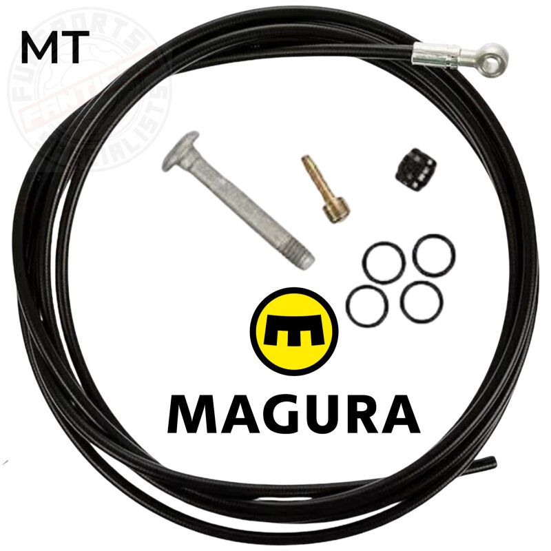 Magura MT8 MT6 MT4 Hochdruck Hydraulische Bremsleitung Disc Tube 2.2 90 Grad schwarz