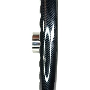 Savoretti Boot Steuerrad Edelstahl Lenkrad Carbon Look Sloep Tender Yacht 50cm