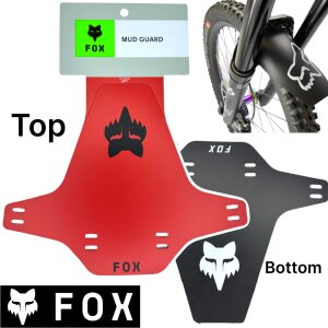 Fox Mud Guard Fahrrad Schutzblech Gabel Fender Retro Rot