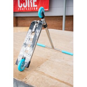 CORE CL1 Stunt-Scooter Park H=86cm Chrome/Teal