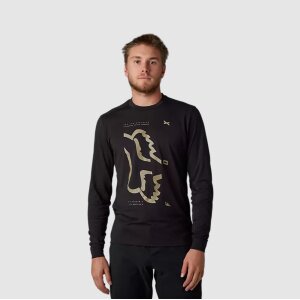 Fox Ranger Drirelease Langärmiges T-Shirt Schwarz
