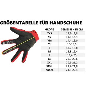 Fox Airline Glove Handschuhe Schwarz