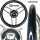 Savoretti Sport Motorboot Steuerrad Edelstahl Lenkrad Carbon Look 35cm