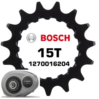 Bosch Ebike Active line Gen.2  Antriebsritzel 15 Zähne Kettenblatt