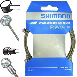 Shimano Universal Bremszug MTB Walzen / Road Birnen +...