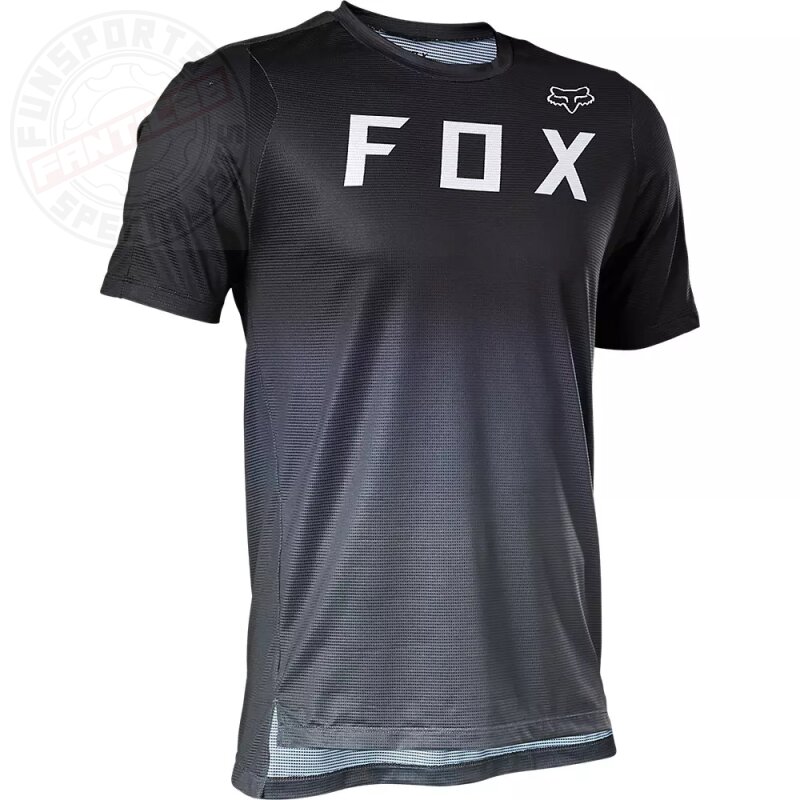 Fox Flexair SS MTB MX Jersey Trikot Schwarz M