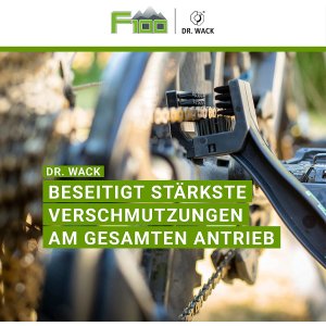 Dr.Wack F100 Fahrrad MTB Ebike Road Schmutz Entferner Reiniger Kettebürste