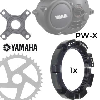 Yamaha Ebike Motor Kettenblatt Spider Lockring Kettenrad M31x1 Nutmutter Edelstahl