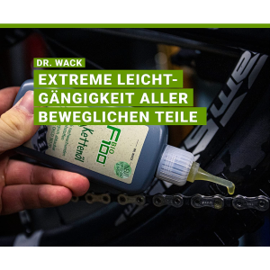 Dr.Wack F100 Bio Kettenöl 100ml Fahrrad weniger Reibung & Verschleiß