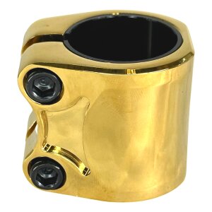 Fantic26 Twinlock Stunt-Scooter Double Clamp 32/35 Goldchrome
