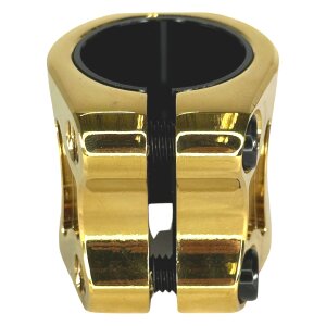 Fantic26 Twinlock Stunt-Scooter Double Clamp 32/35 Goldchrome