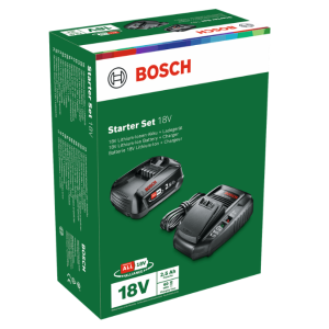 Bosch Starter-Set 18V 2,5 Ah Akku und Ladestation (AL...