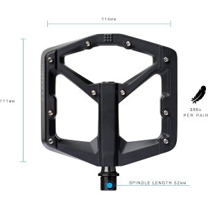 Crankbrothers Stamp 3 Magnesium Platform Pedale V2 Large gr: 43-49