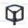 Crankbrothers Stamp 3 Magnesium Platform Pedale V2 Large gr: 43-49