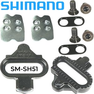 Shimano SPD MTB Pedal Cleats Set SM-SH51 schwarz (mit...