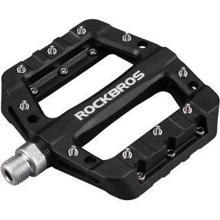 Rockbros Fahrrad Mtb E-Bike Dirt Composite Plattform Pedale Schwarz