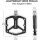 Rockbros Fahrrad Mtb E-Bike Dirt Aluminium Plattform Pedale Schwarz