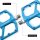 Rockbros Fahrrad Mtb E-Bike Dirt Aluminium Plattform Pedale Blau