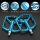 Rockbros Fahrrad Mtb E-Bike Dirt Aluminium Plattform Pedale Blau