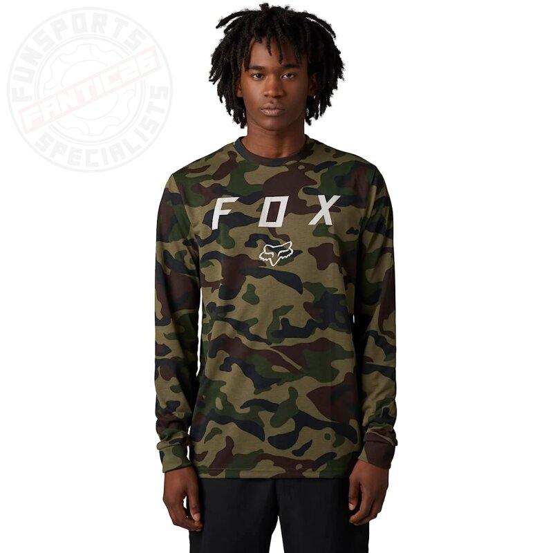 Fox Funktionsshirt Vzns LS Tech Tee Langarm T-shirt Camo
