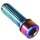 Fantic26 M8x25 Stunt Scooter Klemm Titan-Schraube Rainbow
