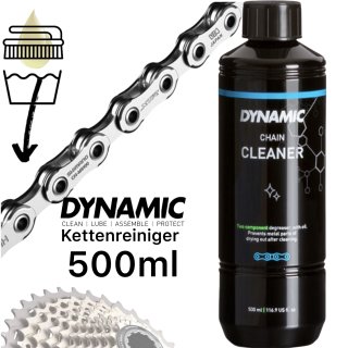 Dynamic Chain Cleaner Fahrrad MTB Ebike Kettenreiniger Flasche 500ml
