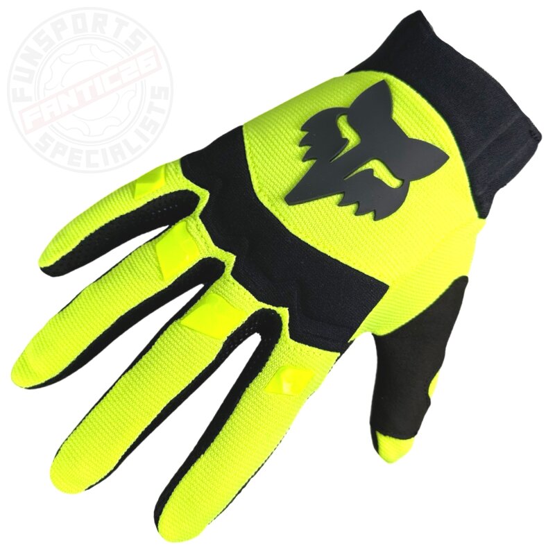 Fox Dirtpaw Glove Handschuhe Retro Flu Gelb M