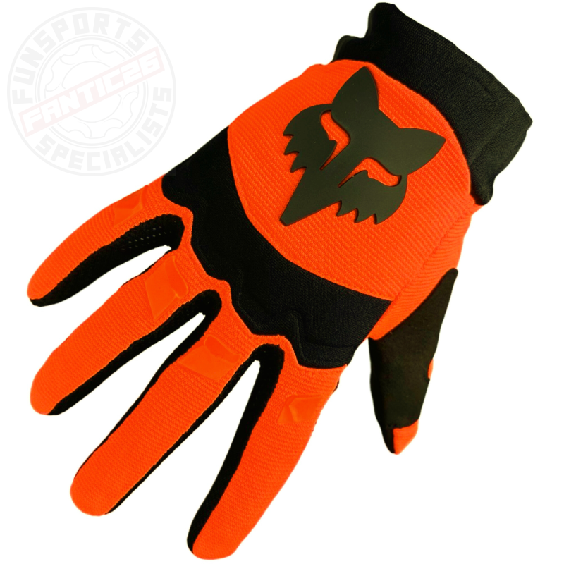 Fox Dirtpaw Glove Handschuhe Retro Flu Orange L