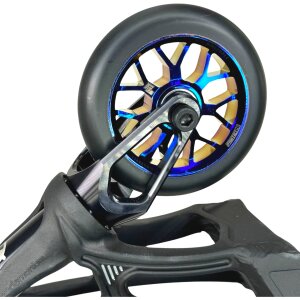 Fantic26 Spy7 Stunt-Scooter Rolle 110mm Abec11 Blauchrome/Pu Schwarz