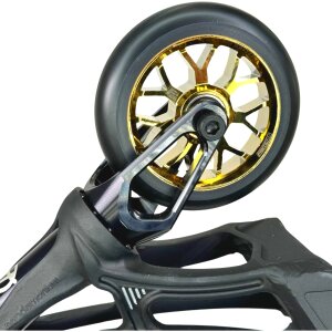 Fantic26 Spy7 Stunt-Scooter Rolle 110mm Abec11 Gold/Pu Schwarz