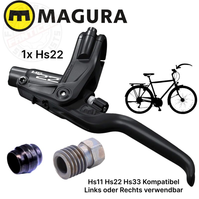 Magura HS22 Hydraulische Felgenbremse Ersatz Bremsgriff Links o.Rechts