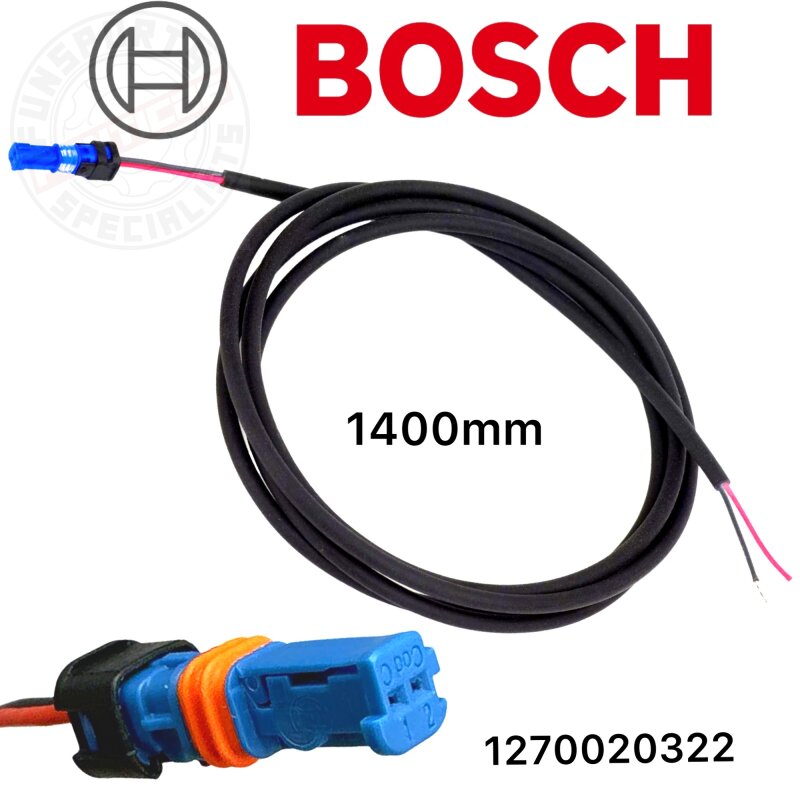 Bosch Ebike Motor Lichtkabel Vorderlicht Active Performance 1400mm