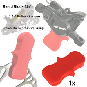 Scheibenbremsen Distanzstück Bleed Block zur...