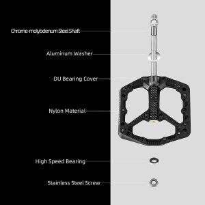 Rockbros Mountain Bike Fahrrad Pedale Nylon Fiber Bicycle Platform