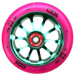 Core CD1 Stunt-Scooter Rolle 110mm Petrol/Pu Pink