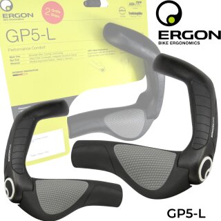 Ergon GP5-L Fahrrad City Tour Ebike komfort Griffe XL Hörnchen
