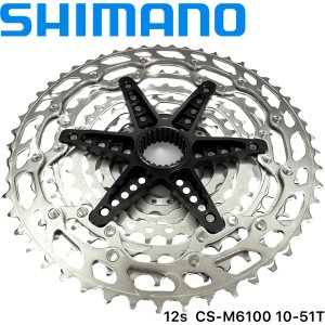 Shimano Kassette Deore CS-M6100 12-Fach MTB Ebike 10-51 Z Micro Spline