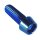Titan M6 Innensechskant Hollowtech 2 Shimano Kurbelarm Klemm Schraube 18,5 mm blau