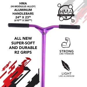 Root Industries Invictus 2 ETCH Stunt-Scooter H=85cm Pink