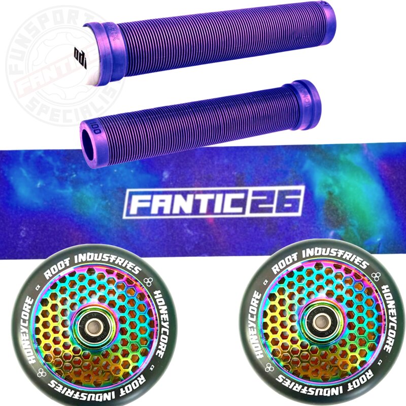 Fantic26 Stunt Scooter Ersatzteile Bundle Galaxy