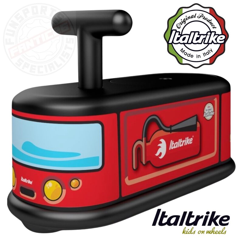 Italtrike La Cosa1 Baby Rutcher-Flitzer 360 Indoor Auto Kinder Fahrzeug ab1-6J Feuerwehr
