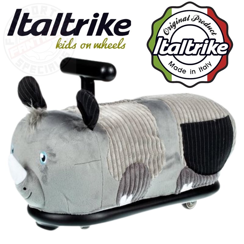 Italtrike La Cosa1 Baby Rutcher-Flitzer 360 Indoor Auto Kinder Fahrzeug ab1-6J Soft Nashorn
