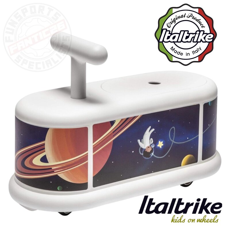 Italtrike La Cosa1 Baby Rutcher-Flitzer 360 Indoor Auto Kinder Fahrzeug ab1-6J Explorer Weltraum